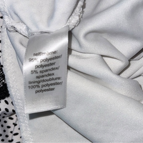 Maurices Babydoll Top Black Lace Polka Dot Y2K Romantic Parisian - Picture 9 of 9